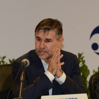 Foto Nicoloro G. 20/08/2016 Rimini Seconda giornata della trentasettesima edizione del Meeting di Rimini che ha per titolo ' Tu sei un bene per me '. Inaugurata dal Capo dello Stato questa manifestazione si svolge per sette giorni tra incontri, dibattiti, mostre. nella foto il vice ministro delle Politiche Agricole Andrea Olivero.