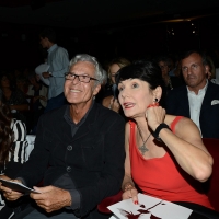 Foto Nicoloro G. 29-06-2017 Milano 18° edizione de ' La Milanesiana ' che quest' anno ha per tema ' Paura e Coraggio '. nella foto il cantante Claudio Baglioni e Elisabetta Sgarbi.