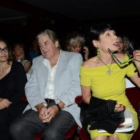 Foto Nicoloro G. 27/06/2017 Milano 18° edizione de ' La Milanesiana ' che quest' anno ha per tema ' Paura e Coraggio '. nella foto da sinistra gli scrittori Dana Spiotta, Patrick McGrath e Elisabetta Sgarbi.