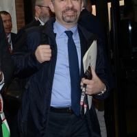 Foto Nicoloro G. 29/03/2017 Ravenna XIII edizione di OMC, Offshore Mediterranean Conference, evento biennale tra i piu' importanti in Europa, imperniato sulla ricerca e innovazione delle tecnologie offshore. nella foto il sottosegretario Ivan Scalfarotto.