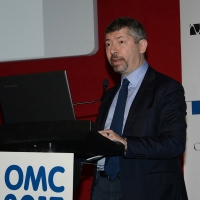 Foto Nicoloro G. 29/03/2017 Ravenna XIII edizione di OMC, Offshore Mediterranean Conference, evento biennale tra i piu' importanti in Europa, imperniato sulla ricerca e innovazione delle tecnologie offshore. nella foto il sottosegretario Ivan Scalfarotto.