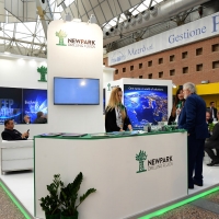 Foto Nicoloro G. 29/03/2017 Ravenna XIII edizione di OMC, Offshore Mediterranean Conference, evento biennale tra i piu' importanti in Europa, imperniato sulla ricerca e innovazione delle tecnologie offshore. nella foto uno stand.