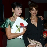 Foto Nicoloro G. 27/06/2018 Milano Edizione 2018 de ' La Milanesiana ' che ha per tema ' Il Dubbio e la Certezza '. nella foto Elisabetta Sgarbi, a sinistra, e Laura Morante.