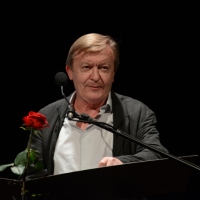 Foto Nicoloro G. 28/06/2018 Milano Edizione 2018 de ' La Milanesiana ' che ha per tema ' Il Dubbio e la Certezza '. nella foto lo scrittore Jean Echenoz.