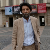 Foto Nicoloro G. 25/06/2018 Milano Edizione 2018 de \' La Milanesiana \' che ha per tema \' Il Dubbio e la Certezza \'. nella foto il filosofo Massimo Cacciari.