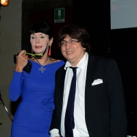 Foto Nicoloro G. 25/06/2018 Milano Edizione 2018 de \' La Milanesiana \' che ha per tema \' Il Dubbio e la Certezza \'. nella foto Elisabetta Sgarbi e il pianista Ramin Bahrami.