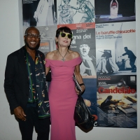 Foto Nicoloro G. 29/06/2018 Milano Edizione 2018 de \' La Milanesiana \' che ha per tema \' Il Dubbio e la Certezza \'. nella foto Elisabetta Sgarbi e lo scrittore Teju Cole.