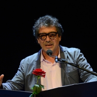 Foto Nicoloro G. 29/06/2018 Milano Edizione 2018 de ' La Milanesiana ' che ha per tema ' Il Dubbio e la Certezza '. nella foto lo scrittore Sandro Veronesi.