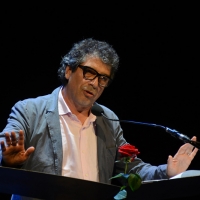 Foto Nicoloro G. 29/06/2018 Milano Edizione 2018 de ' La Milanesiana ' che ha per tema ' Il Dubbio e la Certezza '. nella foto lo scrittore Sandro Veronesi.