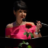 Foto Nicoloro G. 28/06/2016 Milano Quarta serata della diciassettesima edizione de ' La Milanesiana ' che quest' anno ha per titolo ' La Vanità '. nella foto Elisabetta Sgarbi.