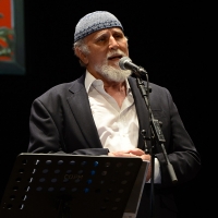 Foto Nicoloro G. 28/06/2016 Milano Quarta serata della diciassettesima edizione de ' La Milanesiana ' che quest' anno ha per titolo ' La Vanità '. nella foto l' attore, scrittore, musicista Moni Ovadia.