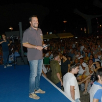 Foto Nicoloro G. 04/08/2018 Cervia ( Ravenna ) Festa della Lega Romagna. nella foto il ministro Matteo Salvini.