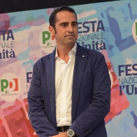 Foto Nicoloro G. 09/09/2018 Ravenna Serata di chiusura della Festa Nazionale de l' Unita'. nella foto Alberto Pandolfo, consigliere comunale a Genova.