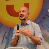 Foto Nicoloro G. 09/09/2018 Ravenna Serata di chiusura della Festa Nazionale de l' Unita'. nella foto Paolo Calvano, segretario regionale Emilia-Romagna del PD.