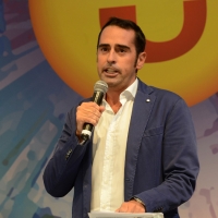 Foto Nicoloro G. 09/09/2018 Ravenna Serata di chiusura della Festa Nazionale de l' Unita'. nella foto Alberto Pandolfo, consigliere comunale a Genova.