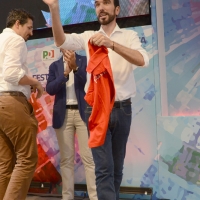 Foto Nicoloro G. 09/09/2018 Ravenna Serata di chiusura della Festa Nazionale de l' Unita'. nella foto il segretario nazionale del PD Maurizio Martina.