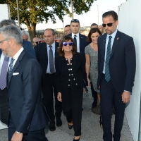 Foto Nicoloro G. 04/09/2018 Ravenna Festa Nazionale de l' Unita'. nella foto la presidente del Senato Maria Elisabetta Alberti Casellati al suo arrivo alla Festa.