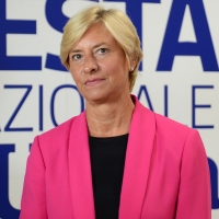 Foto Nicoloro G. 01/09/2018 Ravenna Continua la Festa Nazionale de l' Unita'. nella foto l' ex ministra Roberta Pinotti.