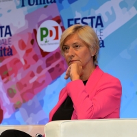 Foto Nicoloro G. 01/09/2018 Ravenna Continua la Festa Nazionale de l' Unita'. nella foto l' ex ministra Roberta Pinotti.