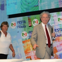 Foto Nicoloro G. 31/08/2018 Ravenna Festa Nazionale del PD. nella foto Susanna Camusso ed Enrico Morando.