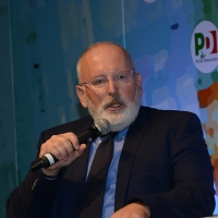 06/09/2018 Ravenna Festa Nazionale de l' Unita'. nella foto Frans Timmermans, vicepresidente Commissione Europea.