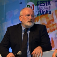 06/09/2018 Ravenna Festa Nazionale de l' Unita'. nella foto Frans Timmermans, vicepresidente Commissione Europea.