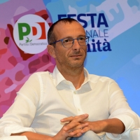 Foto Nicoloro G. 08/09/2018 Ravenna Festa Nazionale de l' Unita'. nella foto Matteo Ricci, sindaco di Pesaro.
