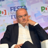 Foto Nicoloro G. 08/09/2018 Ravenna Festa Nazionale de l' Unita'. nella foto il deputato PD Enrico Borghi.