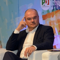 Foto Nicoloro G. 08/09/2018 Ravenna Festa Nazionale de l' Unita'. nella foto il deputato PD Enrico Borghi.