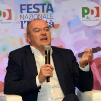 Foto Nicoloro G. 08/09/2018 Ravenna Festa Nazionale de l' Unita'. nella foto il deputato PD Enrico Borghi.
