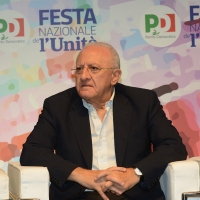 Foto Nicoloro G.   08/09/2018   Ravenna    Festa Nazionale de l' Unita'. nella foto il governatore della Campania Vincenzo De Luca.