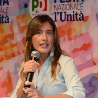 Foto Nicoloro G.   08/09/2018   Ravenna    Festa Nazionale de l' Unita'. nella foto l' ex ministra Maria Elena Boschi.