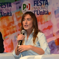 Foto Nicoloro G.   08/09/2018   Ravenna    Festa Nazionale de l' Unita'. nella foto l' ex ministra Maria Elena Boschi.