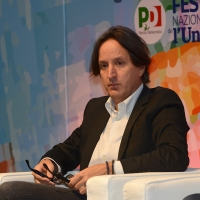 Foto Nicoloro G.   08/09/2018   Ravenna    Festa Nazionale de l' Unita'. nella foto il giornalista Jacopo Iacoboni.