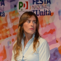Foto Nicoloro G.   08/09/2018   Ravenna    Festa Nazionale de l' Unita'. nella foto l' ex ministra Maria Elena Boschi.
