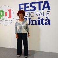 Foto Nicoloro G. 29/08/2018 Ravenna Festa Nazionale dell' Unita'. nella foto l' onorevole ex ministro Valeria Fedeli.
