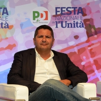 Foto Nicoloro G. 29/08/2018 Ravenna Festa Nazionale dell' Unita'. nella foto Marco Bentivogli, segretario generale Federazione Metalmeccanici.