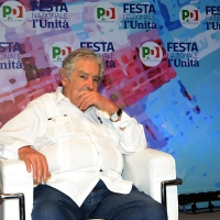 Foto Nicoloro G. 30/08/2018 Ravenna Continua la Festa Nazionale de l\' Unita\'. nella foto l\' ex presidente dell\' Uruguay Pepe Mujica.