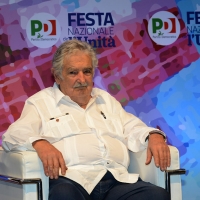 Foto Nicoloro G. 30/08/2018 Ravenna Continua la Festa Nazionale de l' Unita'. nella foto l' ex presidente dell' Uruguay Pepe Mujica.