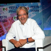 Foto Nicoloro G.   30/08/2018    Ravenna    Continua la Festa Nazionale de l' Unita'. nella foto l' onorevole Paolo Gentiloni.