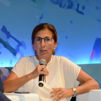 Foto Nicoloro G. 05/09/2018 Ravenna Continua la Festa Nazionale de l' Unita'. nella foto Marcella Panucci, direttrice generale di Confindustria.