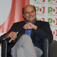Foto Nicoloro G.02/09/2016 Ravenna Festa dell' Unita'. nella foto l' onorevole Pierluigi Bersani ospite della serata.