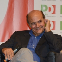 Foto Nicoloro G.02/09/2016 Ravenna Festa dell' Unita'. nella foto l' onorevole Pierluigi Bersani ospite della serata.