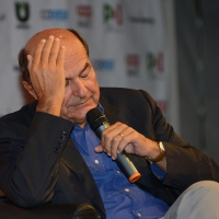 Foto Nicoloro G.02/09/2016 Ravenna Festa dell' Unita'. nella foto l' onorevole Pierluigi Bersani ospite della serata.