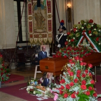 Foto Nicoloro G. 11/11/2016 Milano Nella sala Alessi di palazzo Marino si e' svolto in forma laica il funerale dell' oncologo Umberto Veronesi. nella foto il figlio dell' oncologo Paolo Veronesi.