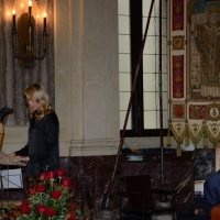 Foto Nicoloro G. 11/11/2016 Milano Nella sala Alessi di palazzo Marino si e' svolto in forma laica il funerale dell' oncologo Umberto Veronesi. nella foto la nipote Elena.