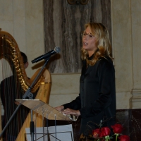 Foto Nicoloro G. 11/11/2016 Milano Nella sala Alessi di palazzo Marino si e' svolto in forma laica il funerale dell' oncologo Umberto Veronesi. nella foto la nipote Elena.