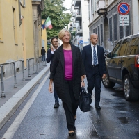 Foto Nicoloro G. 18/09/2016 Milano Inaugurazione della Giornata europea della Cultura Ebraica alla presenza del ministro della Difesa. nella foto il ministro Roberta Pinotti.