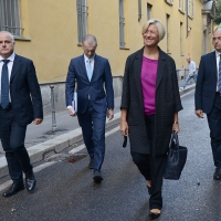 Foto Nicoloro G. 18/09/2016 Milano Inaugurazione della Giornata europea della Cultura Ebraica alla presenza del ministro della Difesa. nella foto il ministro Roberta Pinotti.