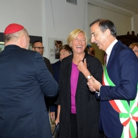 Foto Nicoloro G. 18/09/2016 Milano Inaugurazione della Giornata europea della Cultura Ebraica alla presenza del ministro della Difesa. nella foto il ministro Roberta Pinotti e il sindaco Giuseppe Sala.